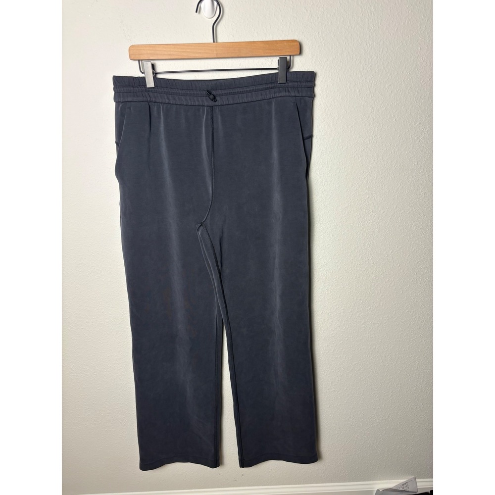 Lululemon Softstreme High-Rise Straight-Leg Pant Black Size 12 LW5EGTS